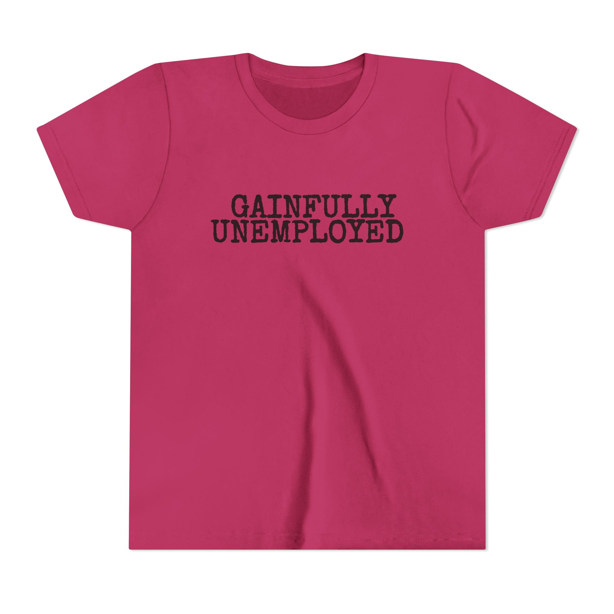 Gainfully Unemployed Youth Tee - Kids Graphic Tee