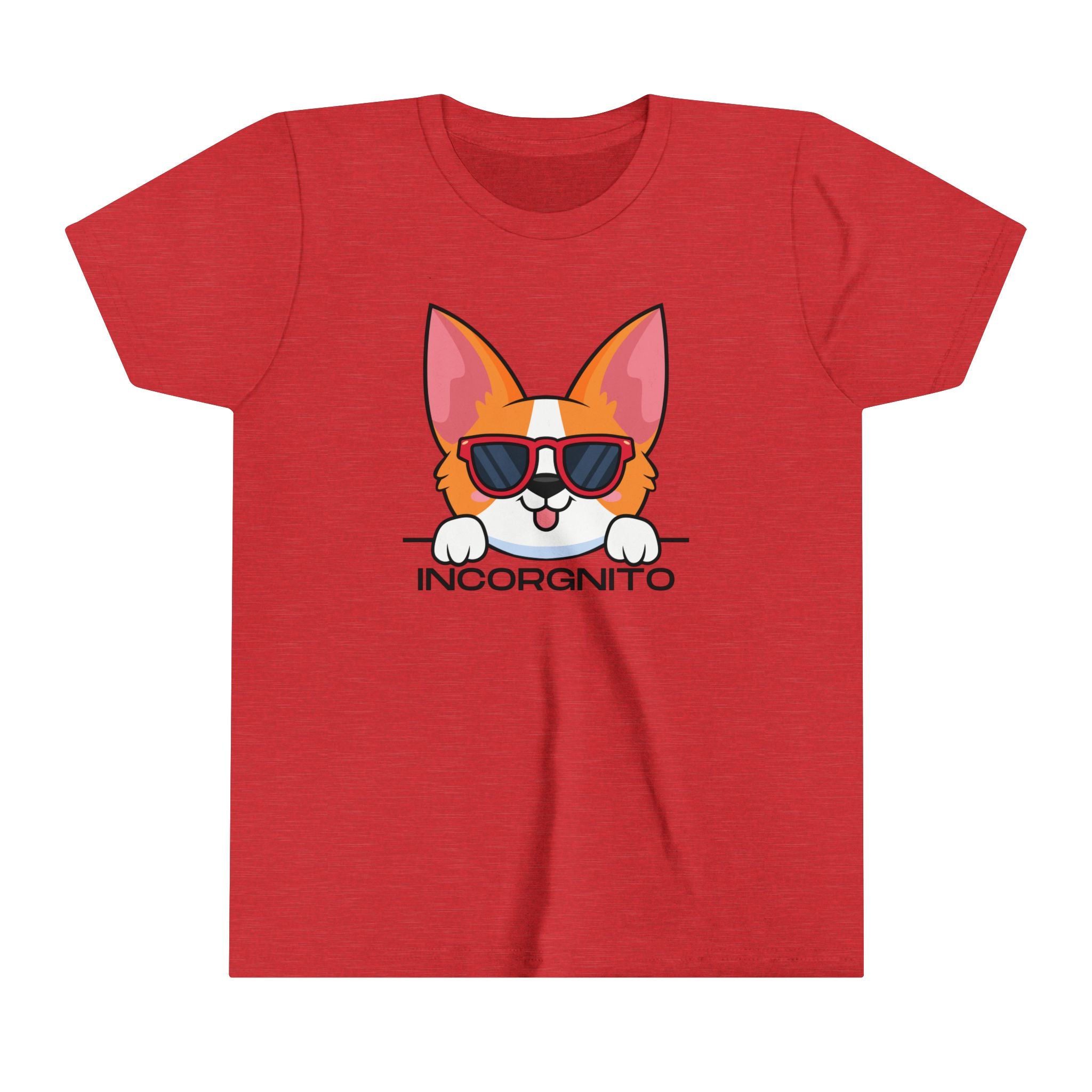 InCorgnito Corgi Youth Short Sleeve Tee