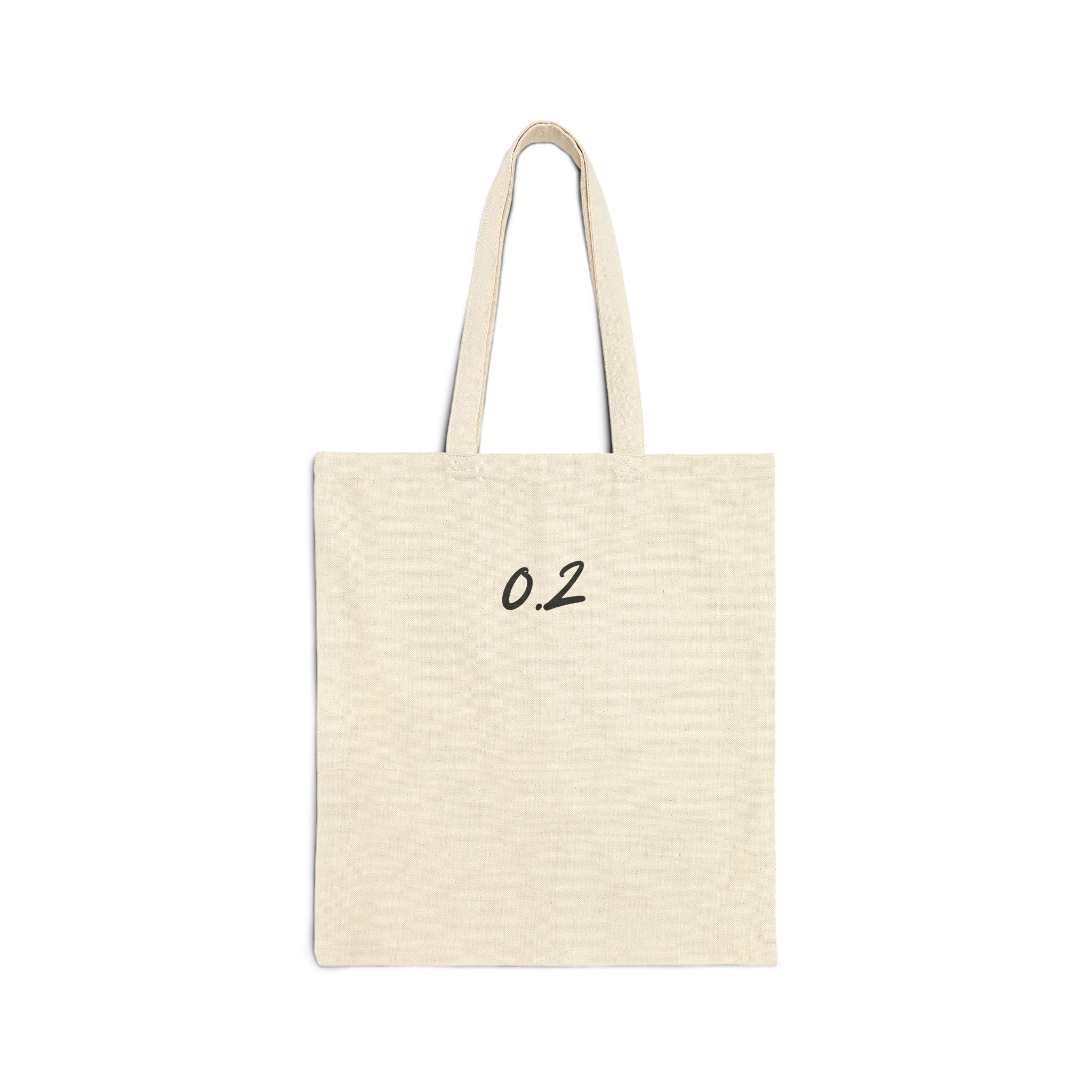 Zero Point Two Eco-Friendly Cotton Canvas Tote Bag - 0.2 Tote Bag
