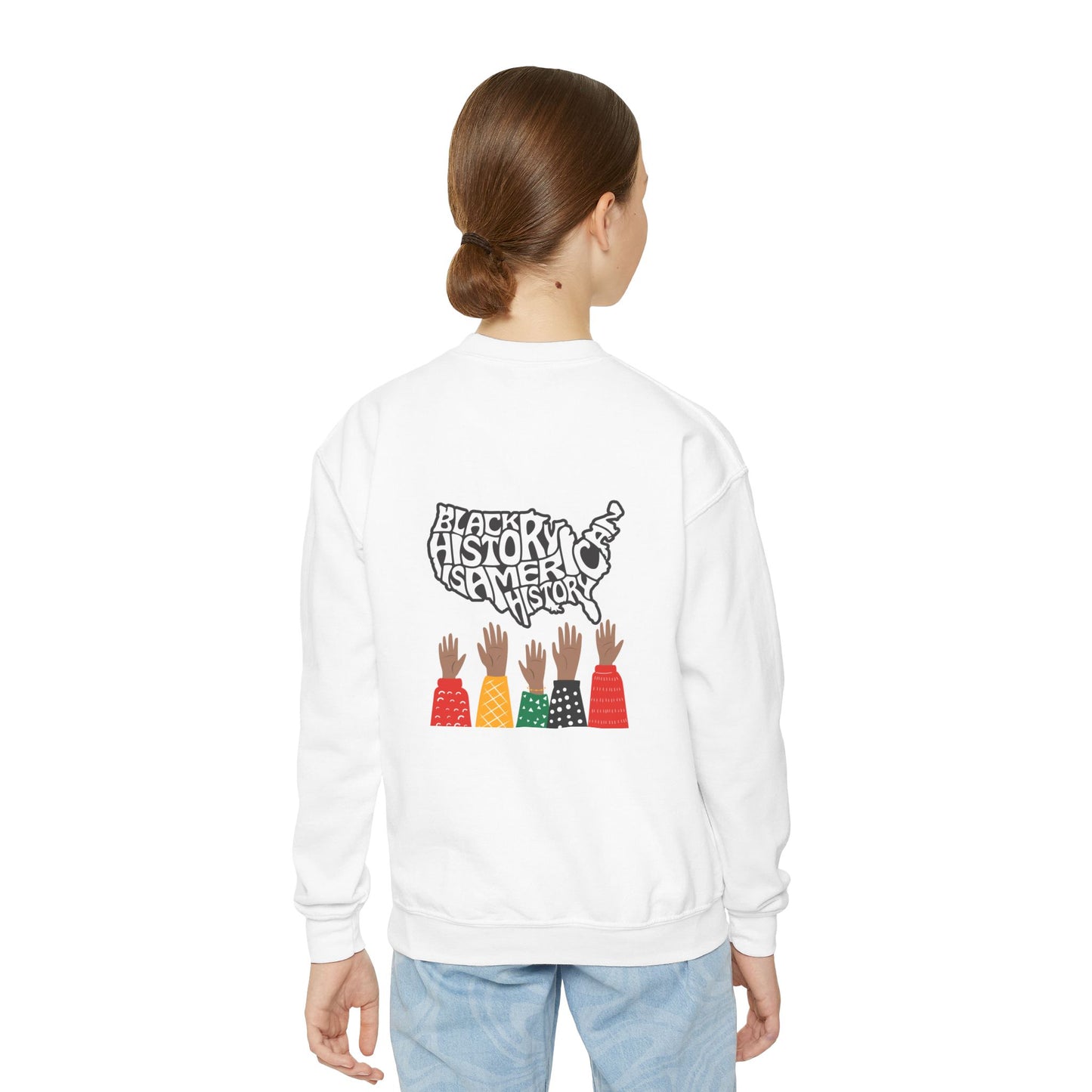 Black History Month Sweatshirt Youth Black History Month Sweatshirt