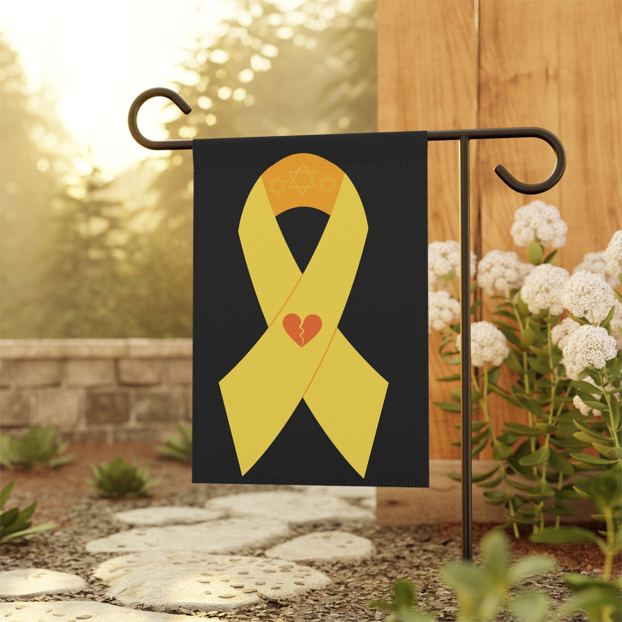 Bibas Family Yellow Ribbon Garden Honor the Bibas Family Memory