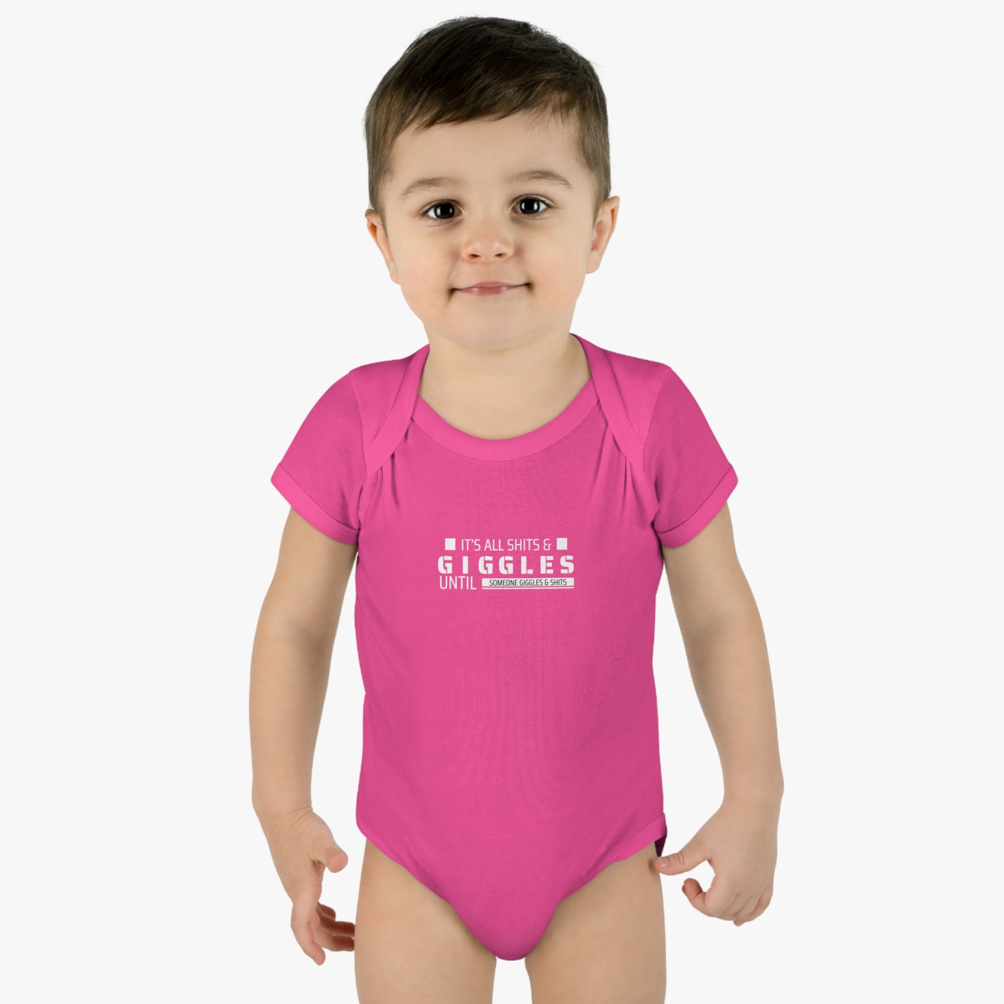 Giggles and.... Infant Baby Rib Bodysuit
