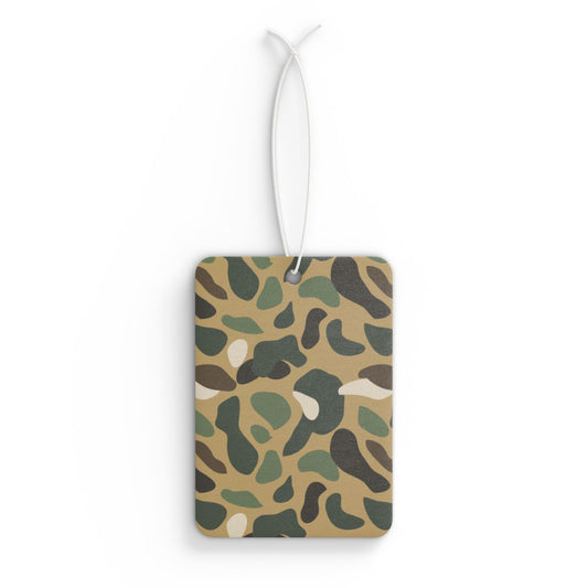 Camo Car Air Freshener - Stylish Odor Eliminator for Men, Car Décor Gift, Hunting, Outdoor Adventure