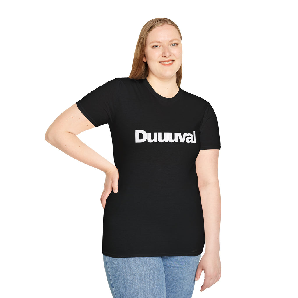 Duuuval Soft Tee with White Lettering Duval Show Your Love of the 904 in the Duuuval T-Shirt