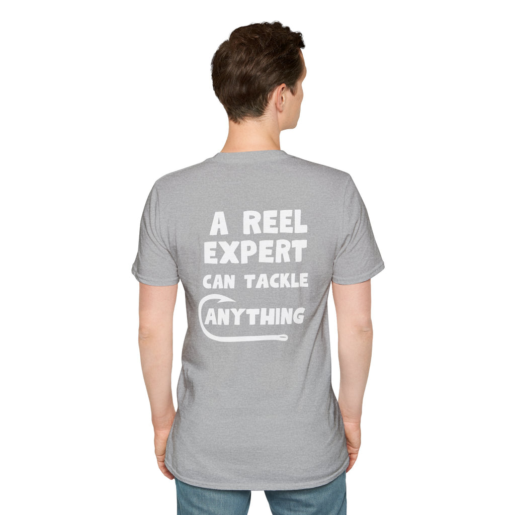 A Reel Expert Fishing Tee Unisex Softstyle T-Shirt