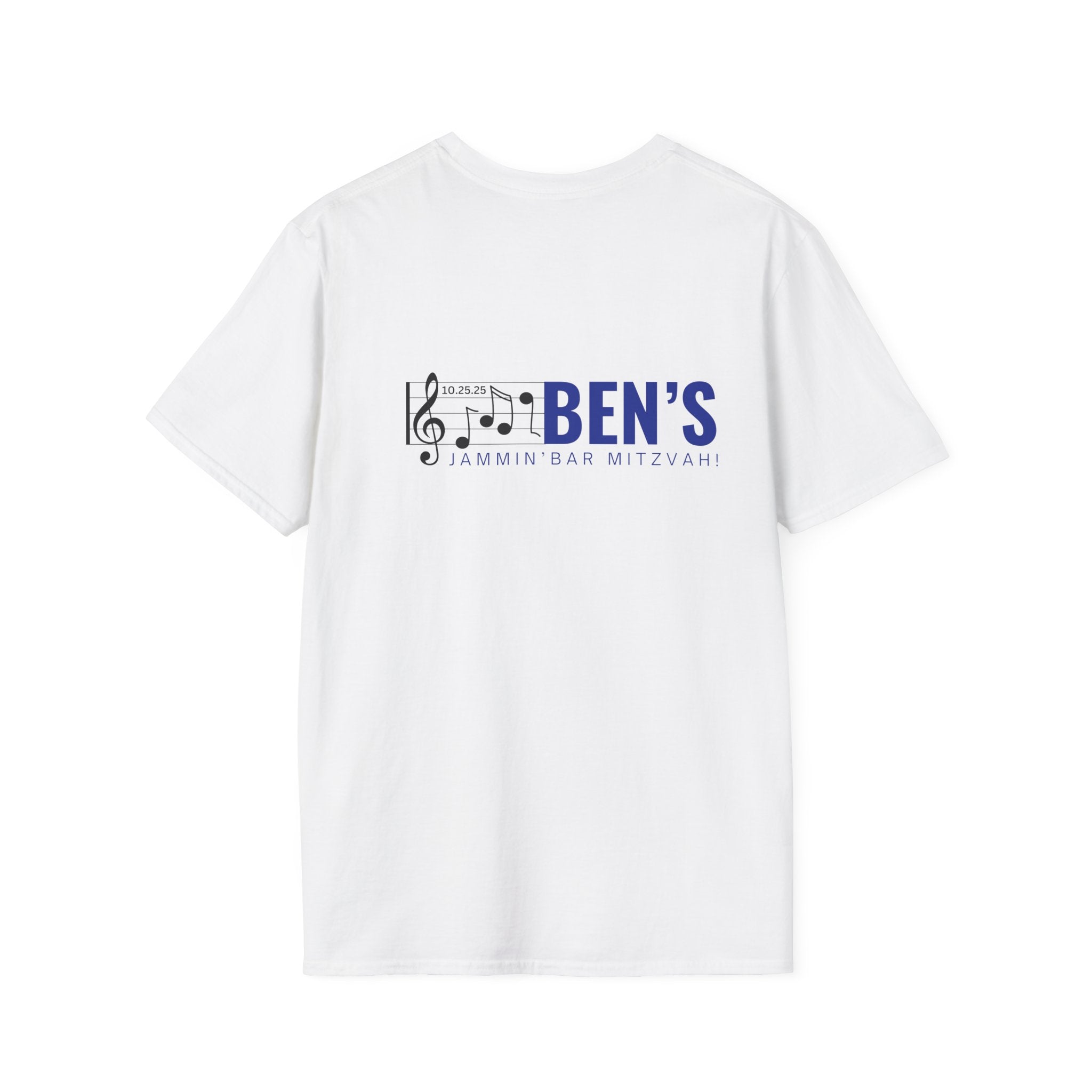 Custom Bar Mitzvah T-Shirt (Ben) Use Your Design or We Can Create One!