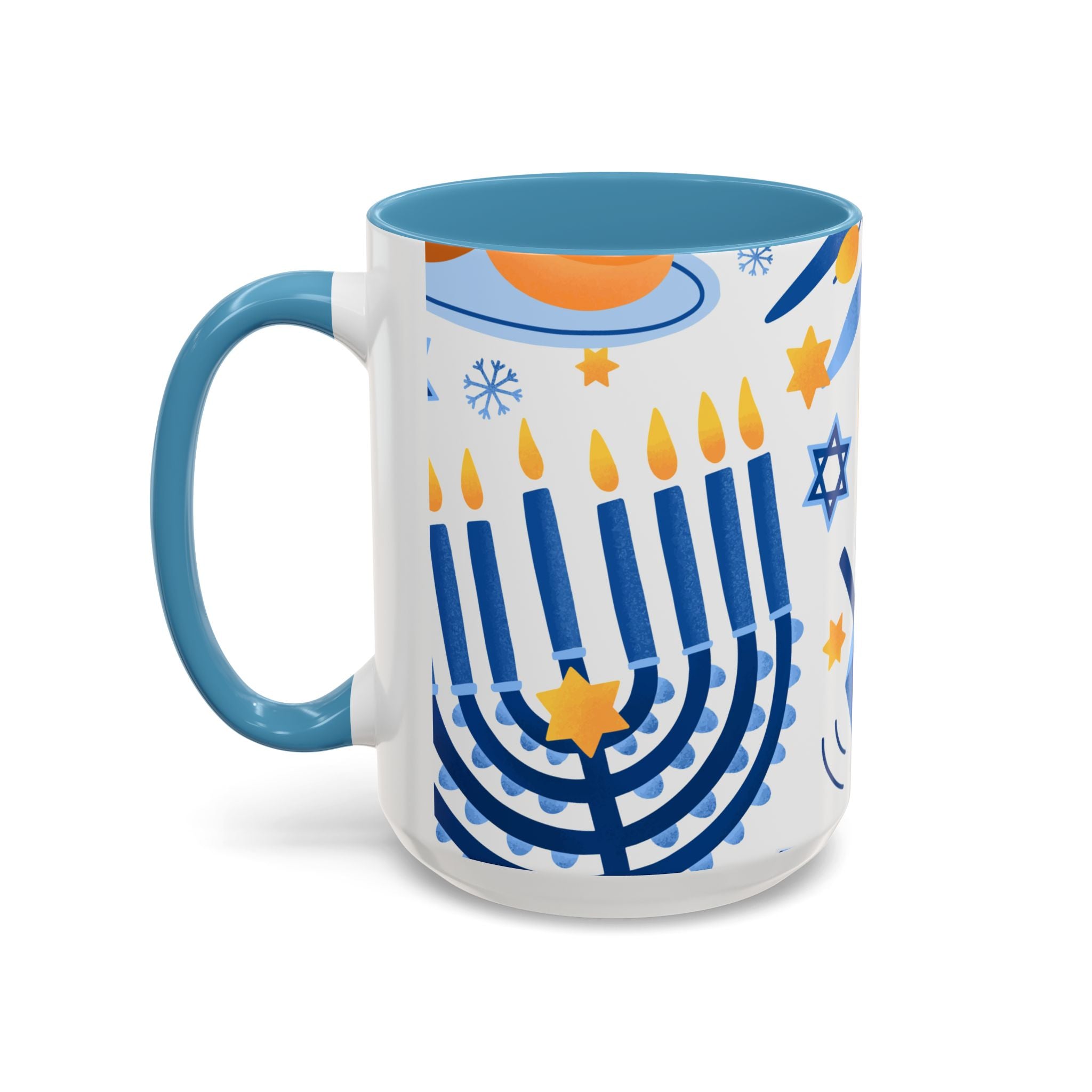 Bubbe's Hanukkah Accent Mug 11 or 15 oz