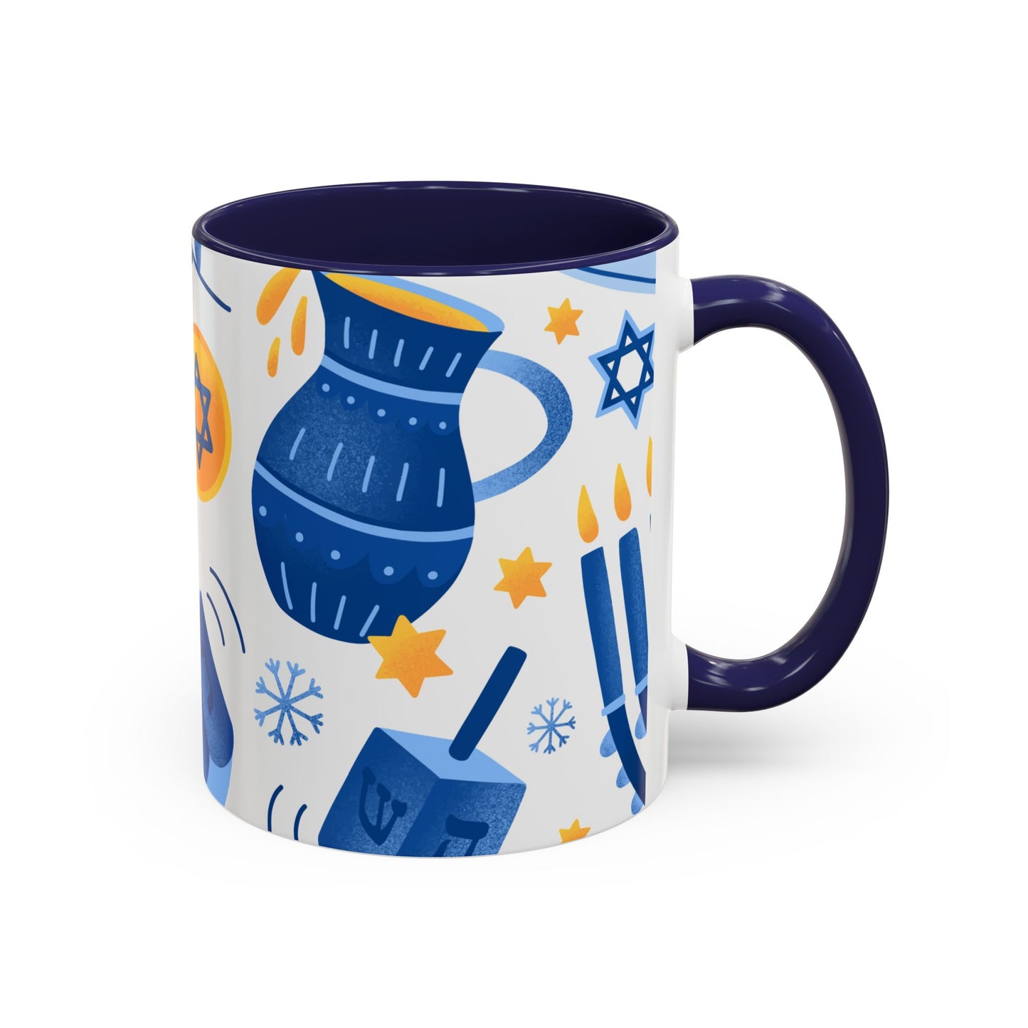 Bubbe's Hanukkah Accent Mug