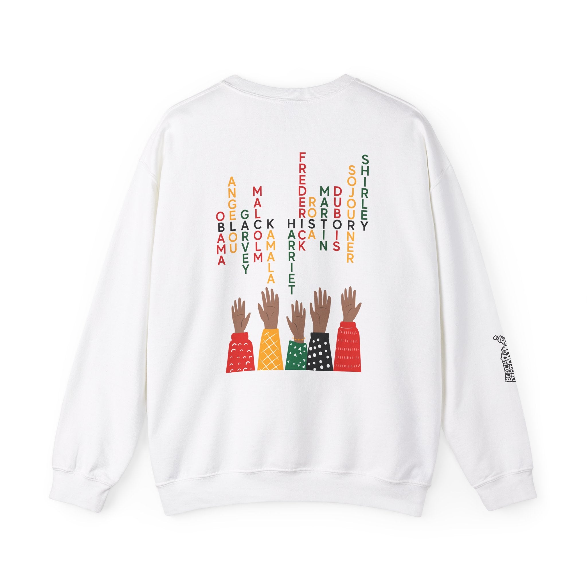 Black History Leaders Sweatshirt Black History Sweatshirt Black Leaders Custom Design Sweatshirt