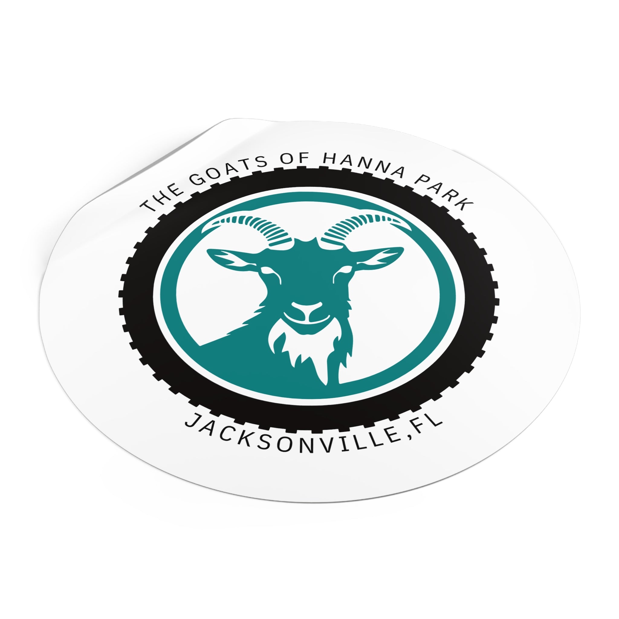 Goats of Hanna Round Vinyl Stickers