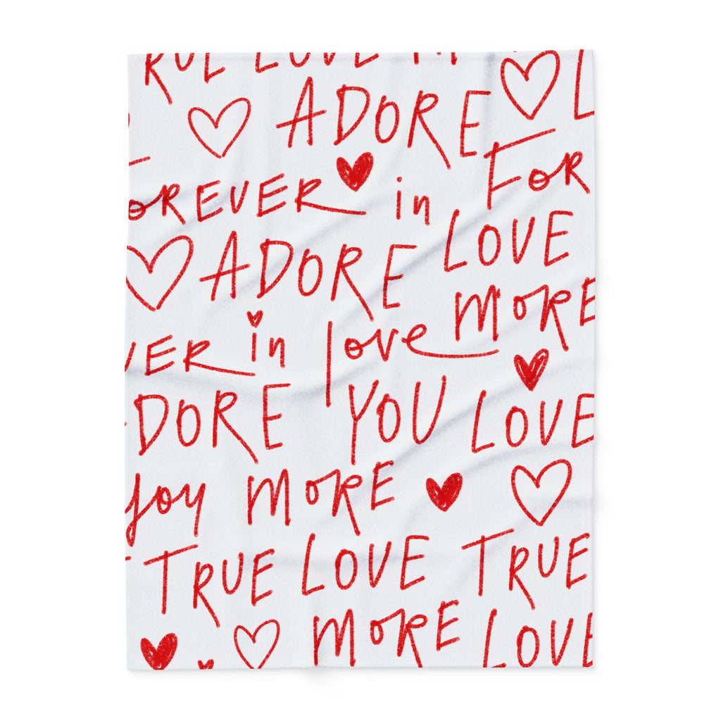 Valentine's Fleece Blanket Soft Cozy Valentine's Blanket
