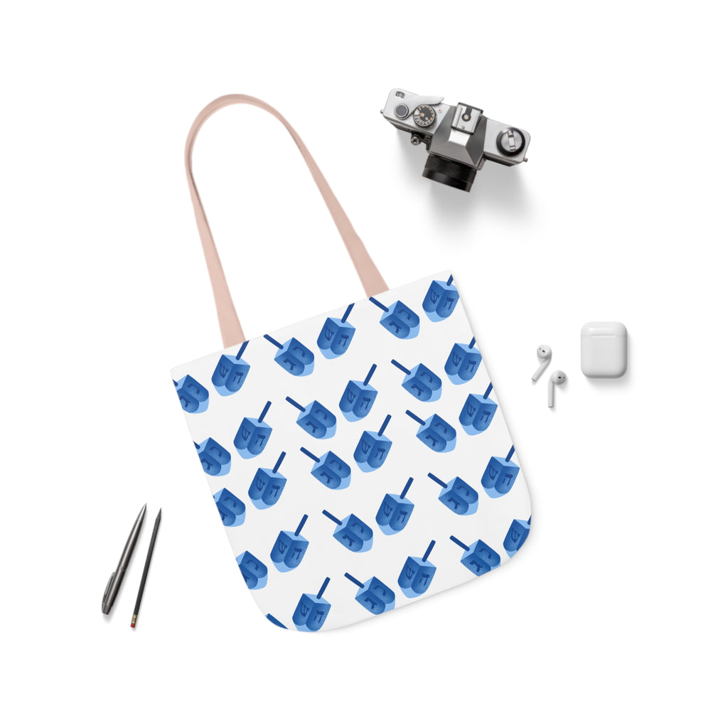 Hanukkah Canvas Tote Bag Dreidel Canvas Tote Bag Hanukkah Gift Bag