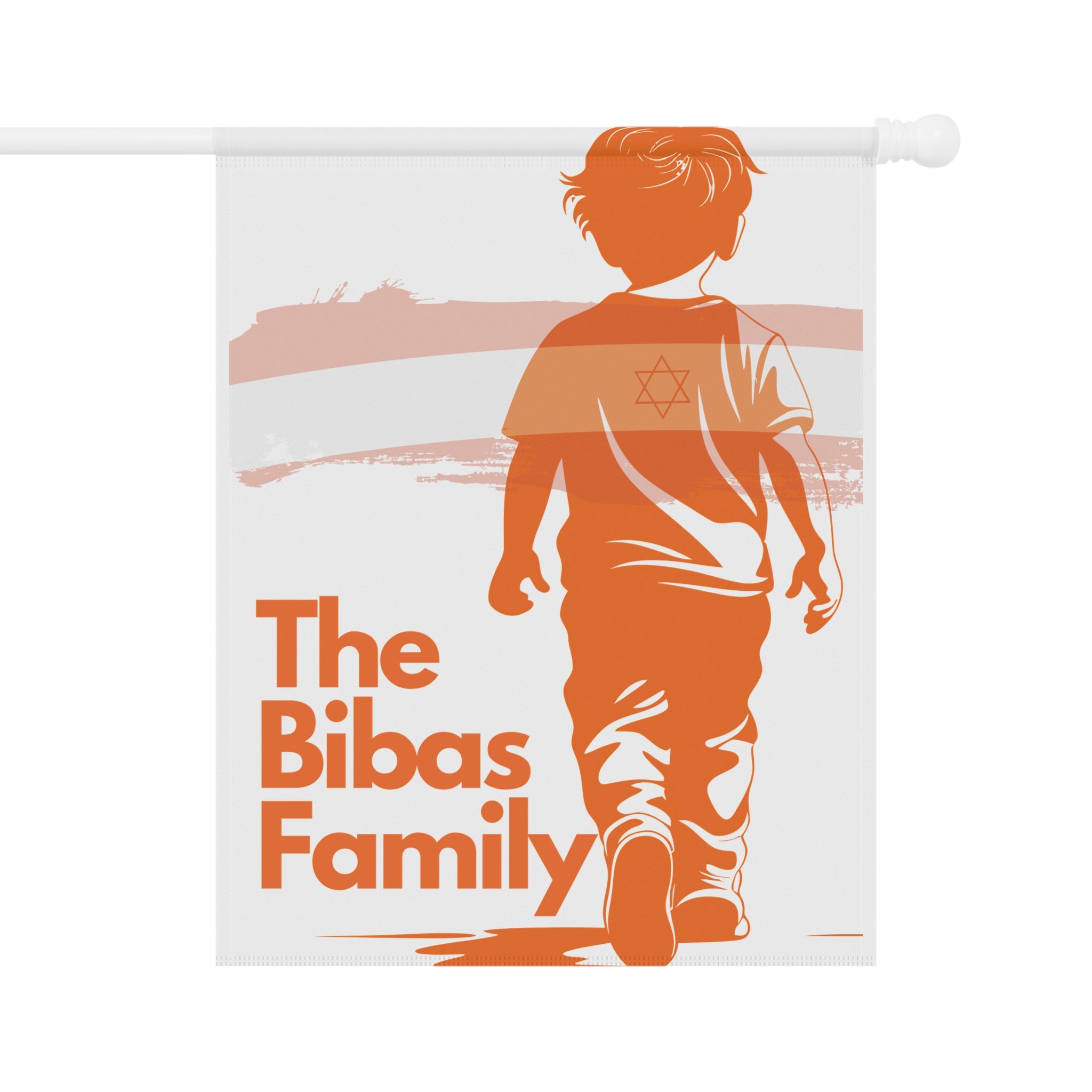 The Bibas Family garden flag memorial tribute October 7th Remember the Bibas Family