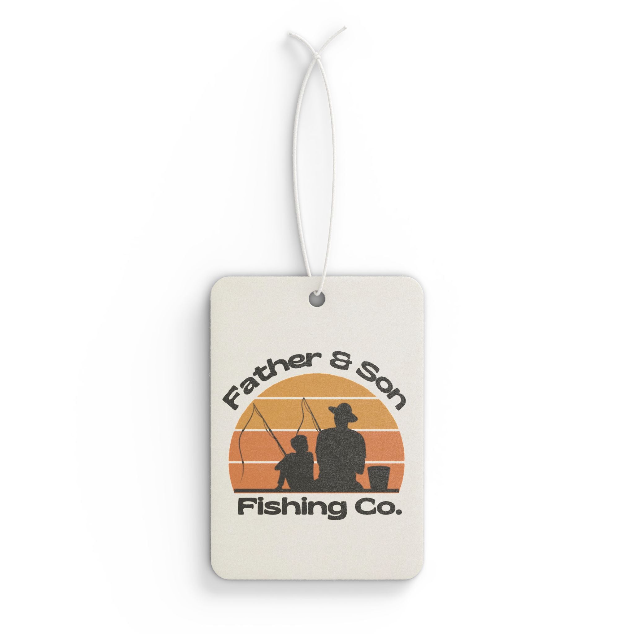 Car Air Freshener Father & Son Fishing Co Air Freshner Fathers Day Fishing Gift