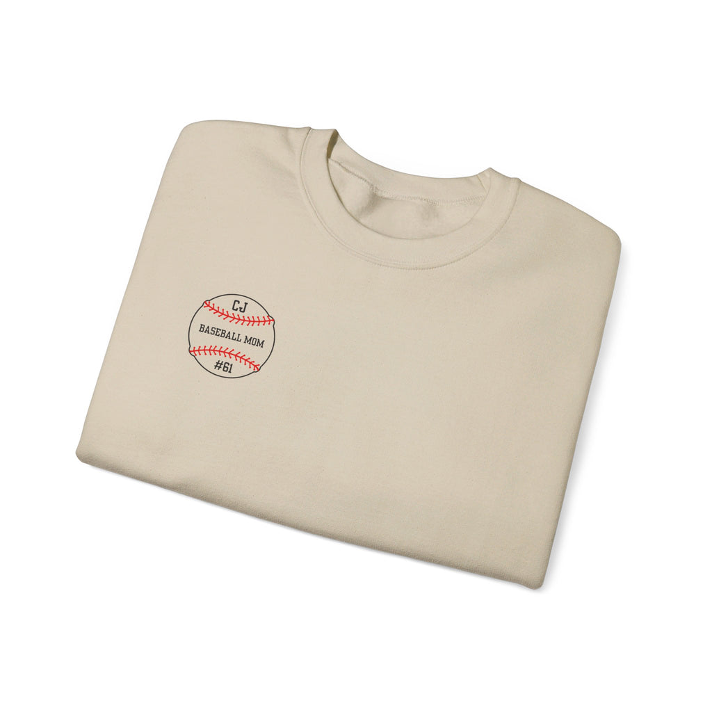Custom Design CJs Mom Unisex Heavy Blend™ Crewneck Sweatshirt