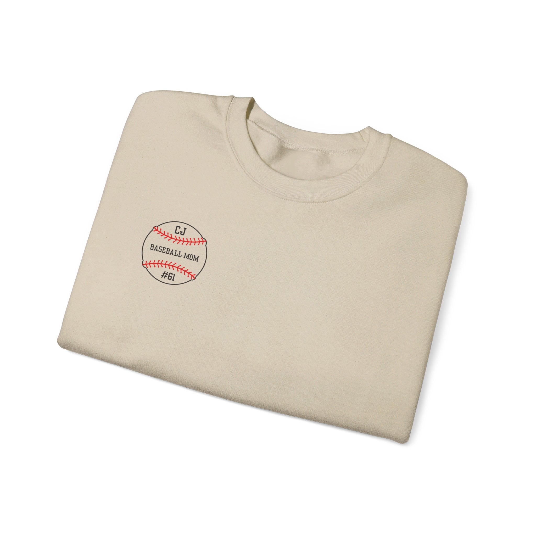 Custom Design CJs Mom Unisex Heavy Blend™ Crewneck Sweatshirt