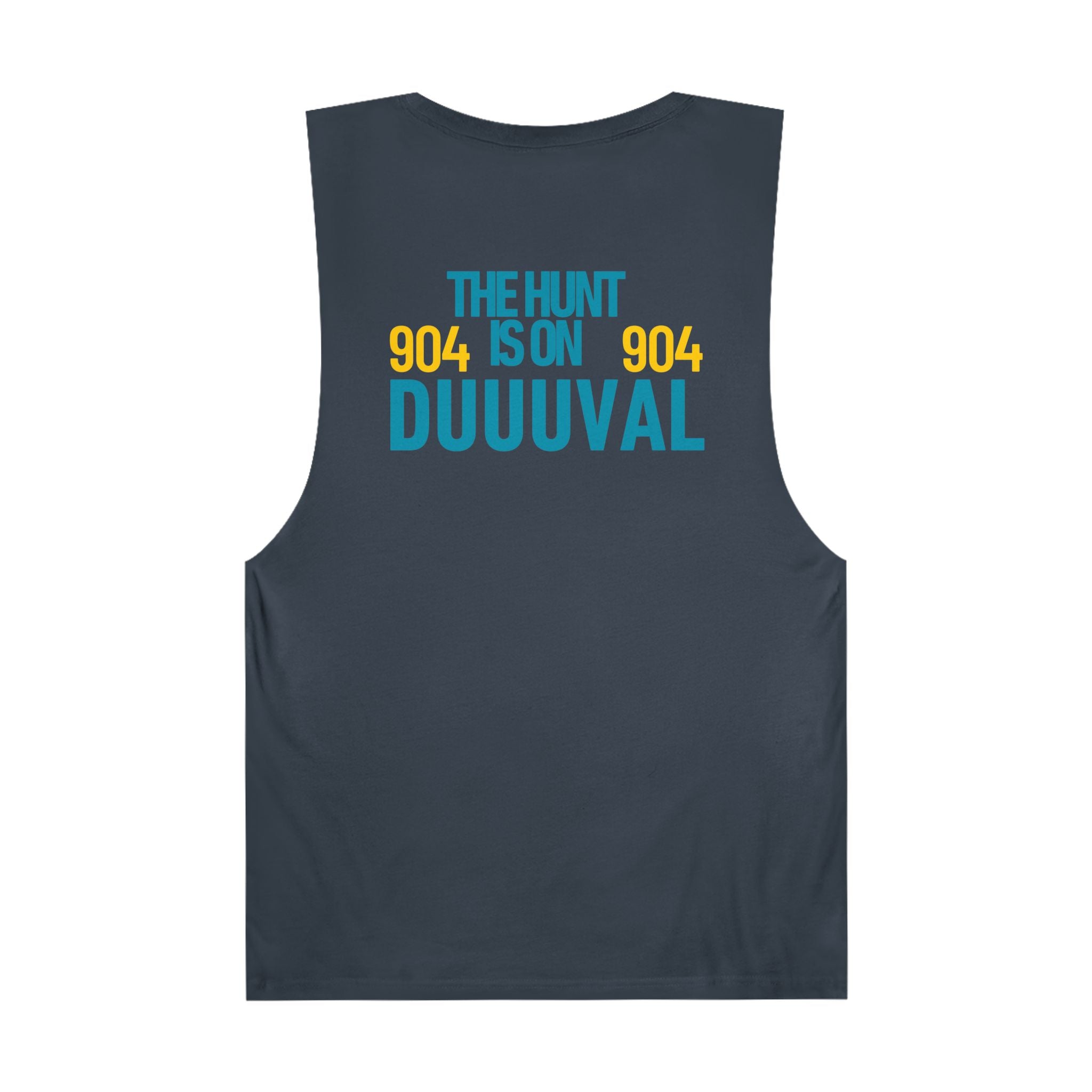 The Hunt is On Duuuval Sleevelss Shirt The Hunt is On Muscle Shirt Duuuval Jags Workout Top