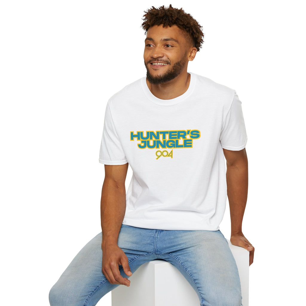 Hunter's Jungle Softstyle T-Shirt - Travis Hunter is a JAG Let's Go Duuuval