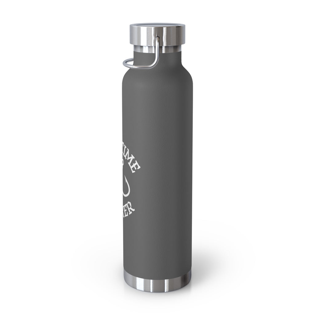 Part Time Hooker Fishing Water Bottle Insulated Bottle, 22oz