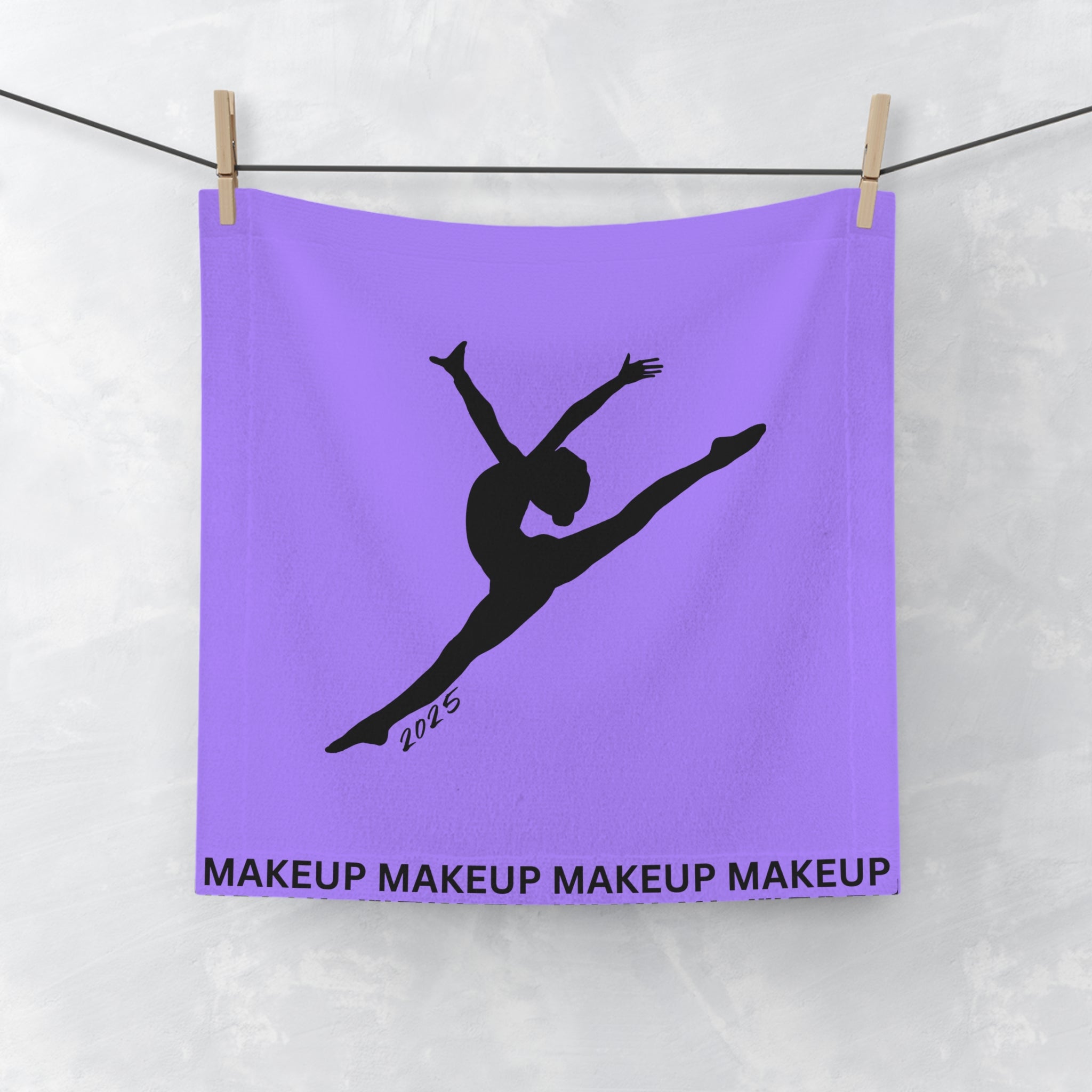 Custom Dance Makeup Face Towel
