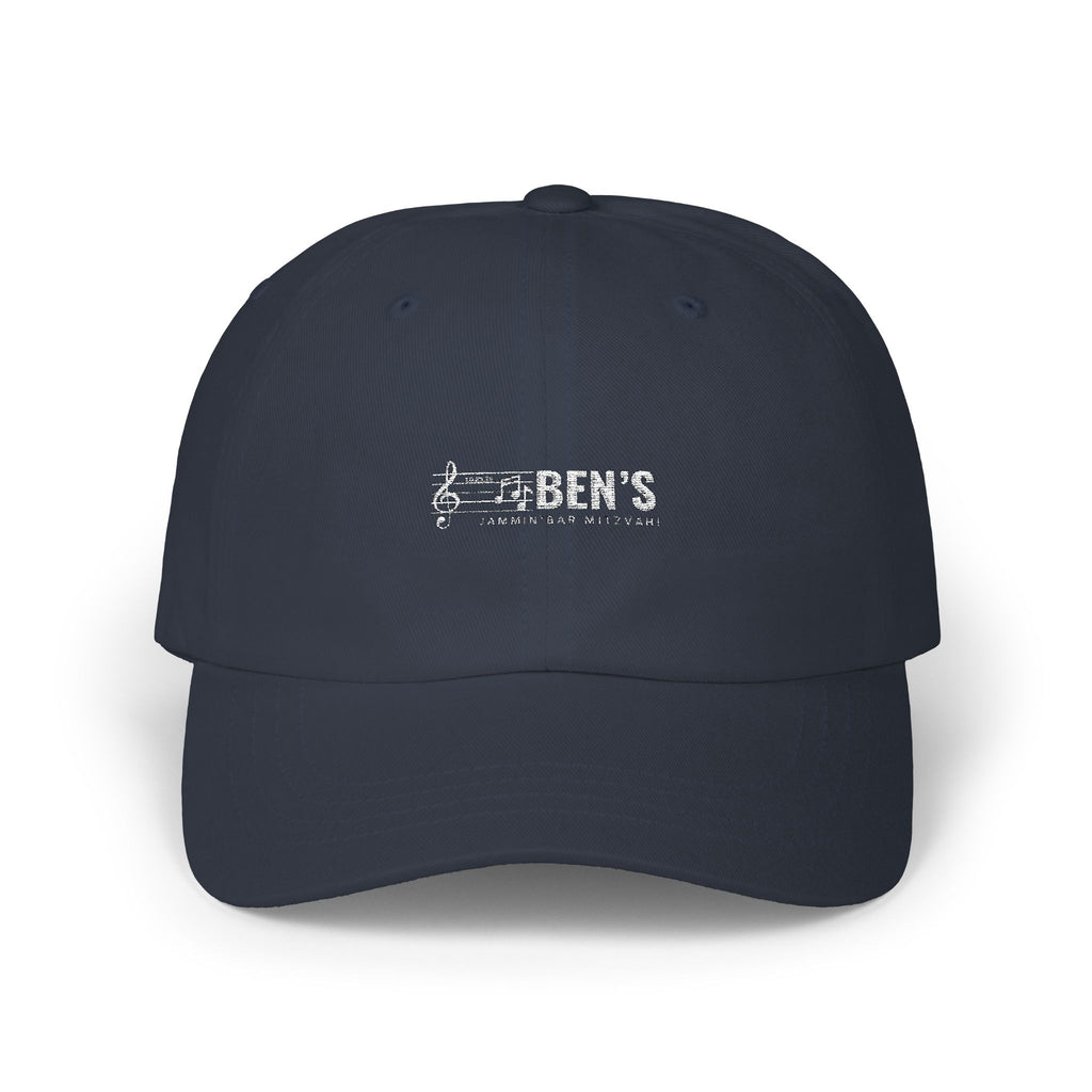 Custom Bar MItzvah Hat Classic Cap Use Your Design or We Can Make You A Custom Bar Mitzvah Design (Ben)
