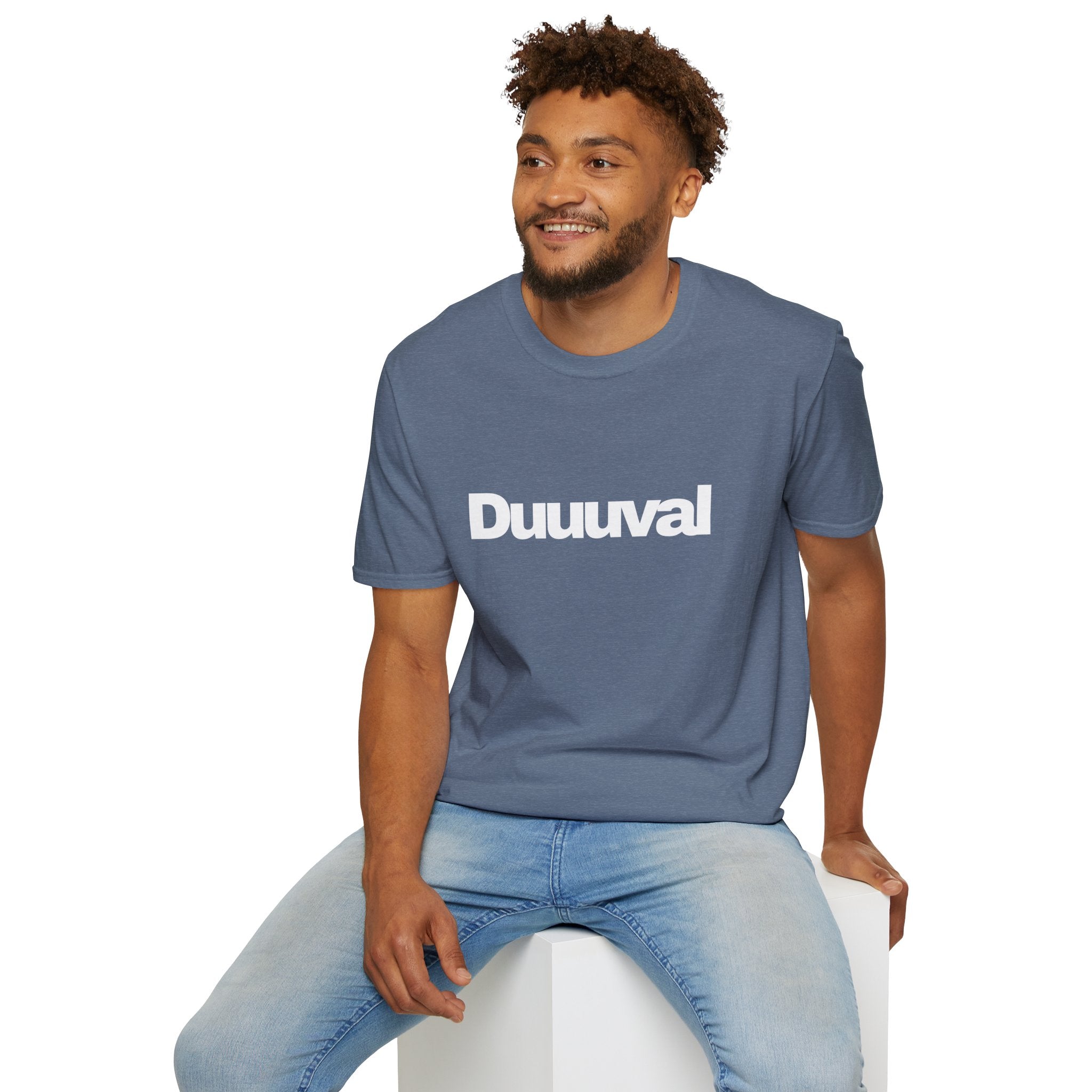 Duuuval Soft Tee with White Lettering Duval Show Your Love of the 904 in the Duuuval T-Shirt
