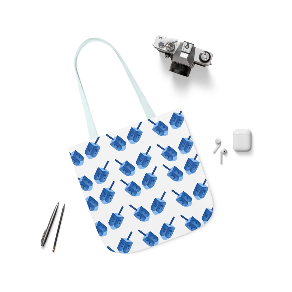 Hanukkah Canvas Tote Bag Dreidel Canvas Tote Bag Hanukkah Gift Bag
