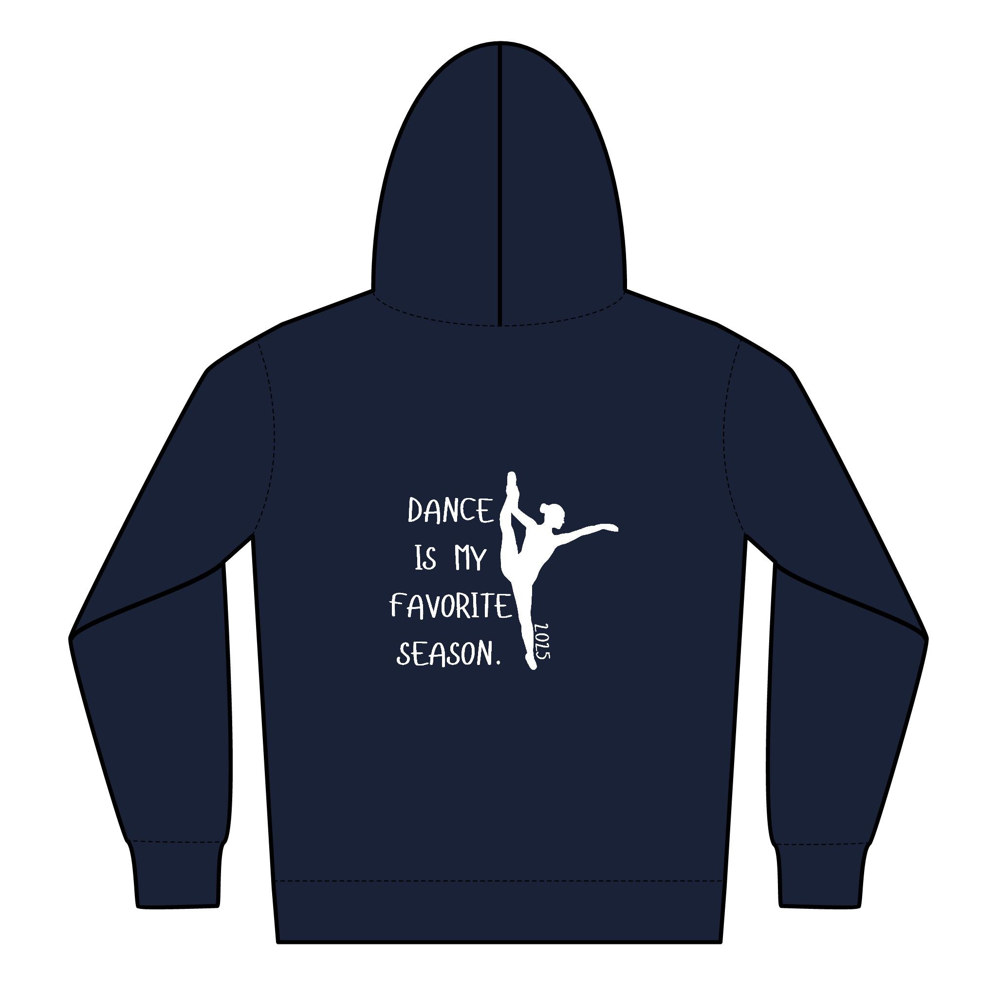 Custom Dance Hooded Jacket Dance Team Sweatshirt