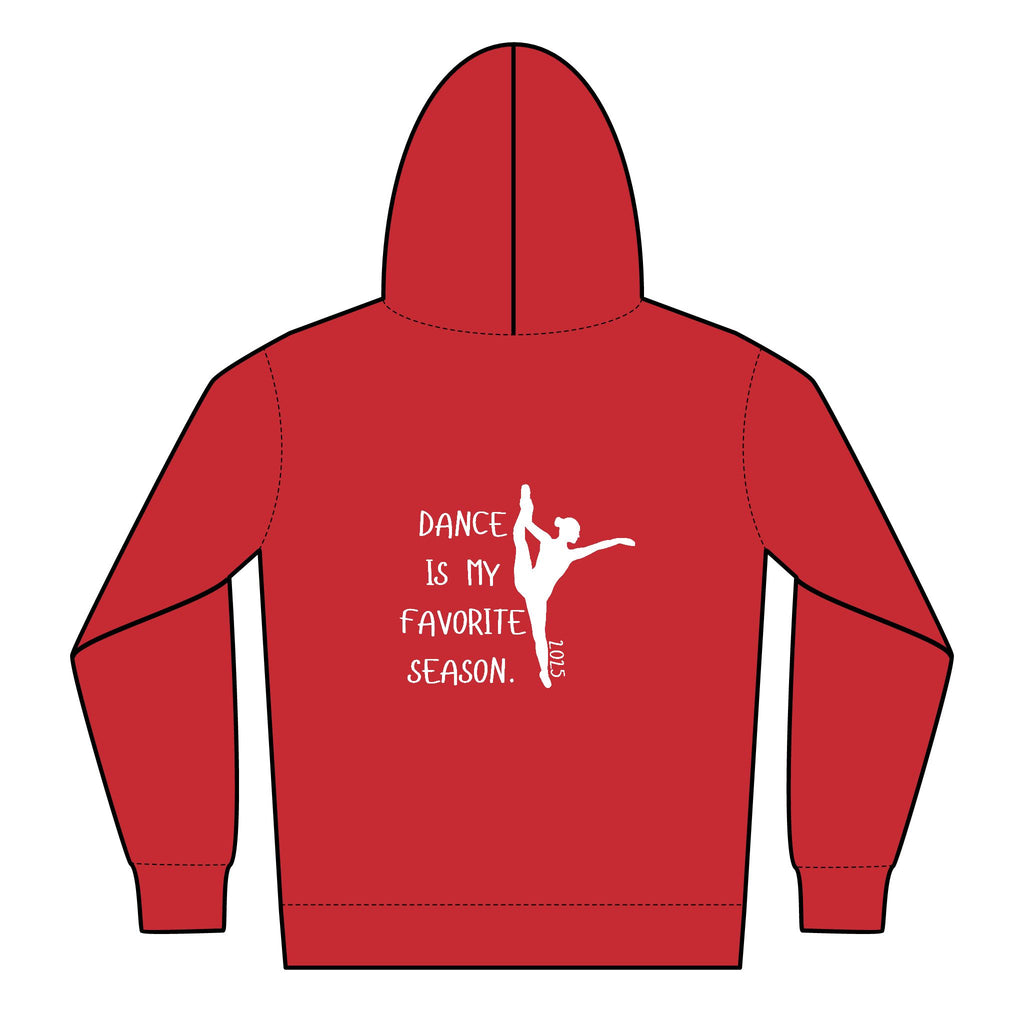 Custom Dance Hooded Jacket Dance Team Sweatshirt