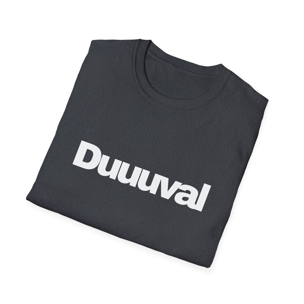 Duuuval Soft Tee with White Lettering Duval Show Your Love of the 904 in the Duuuval T-Shirt