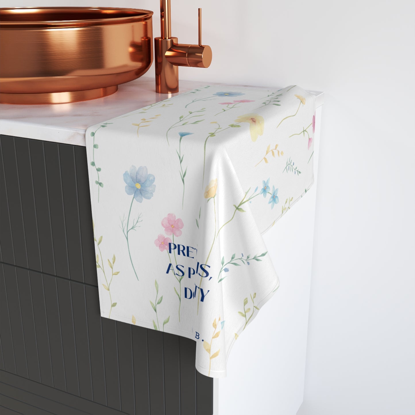 Pretty Is As Pretty Does Kitchen Towel, Pretty Is Quote Towel for Bath or Kitchen, Super Absorbent Towel 26 X 16 INCH Towel