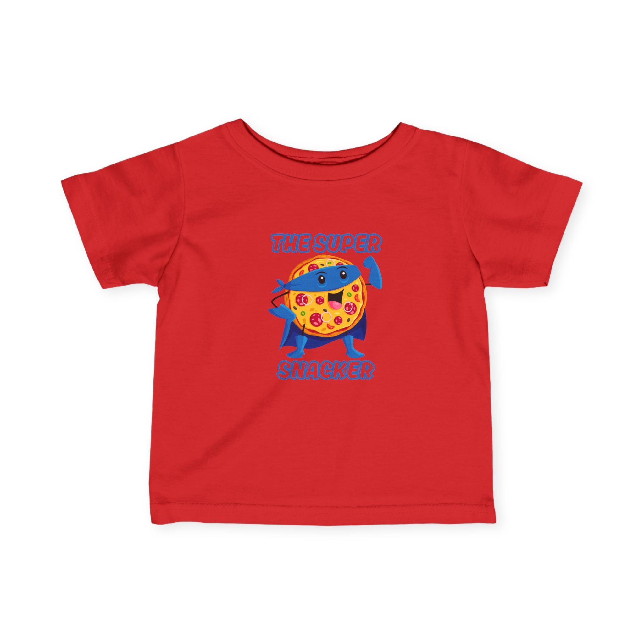 Super Snacker Infant Tee - Cute Kids T-Shirt, Baby Gift, Playtime Apparel, Foodie Theme, Funny Toddler Shirt