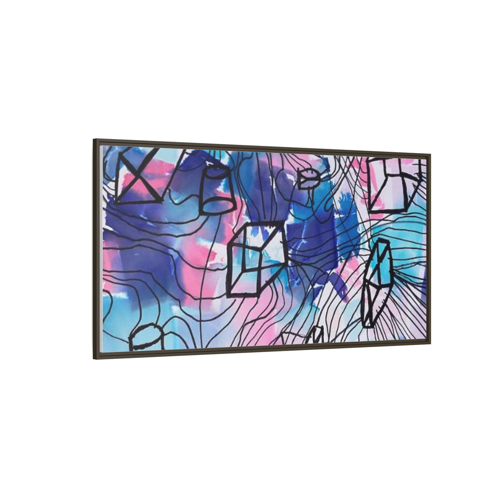 Elements of Art: Form Framed Canvas by Jackson G. Smith