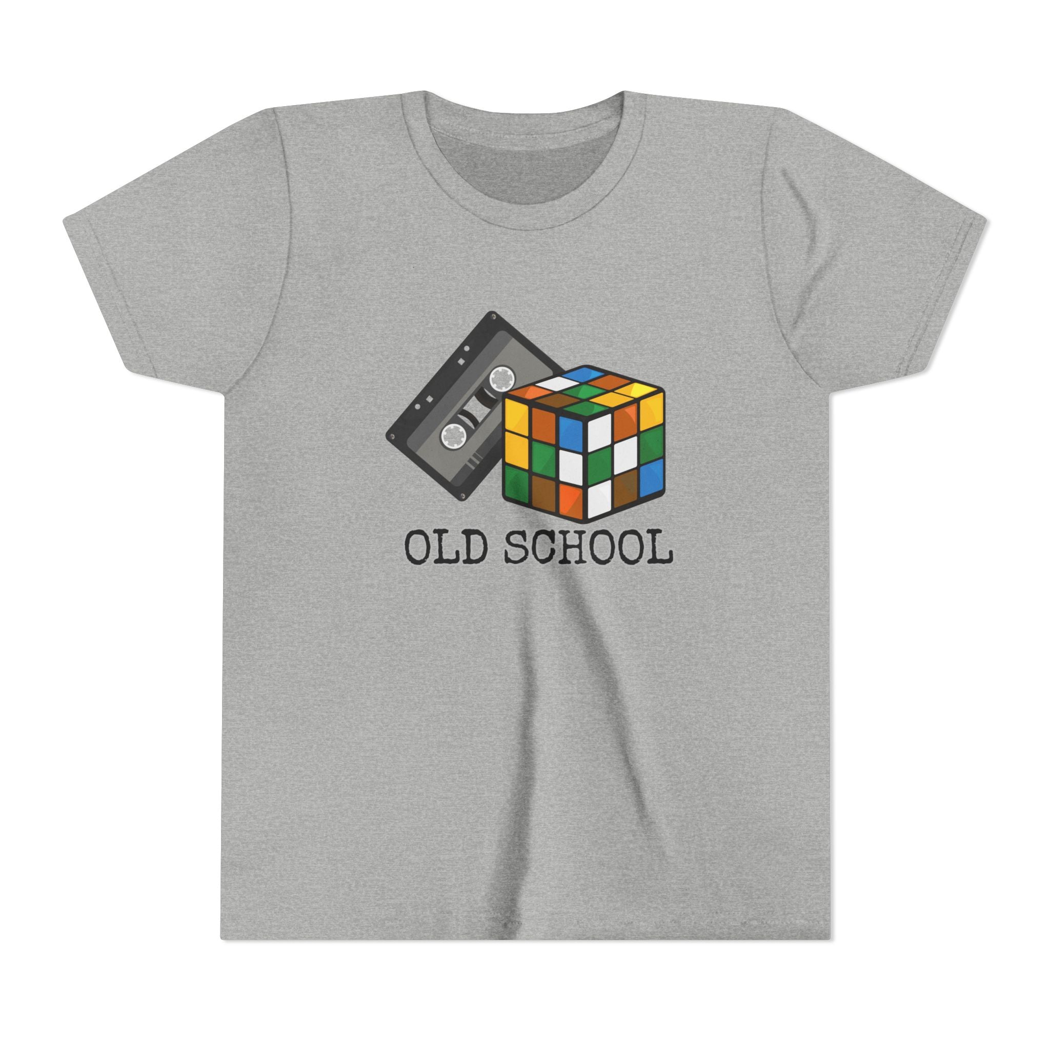 Retro Kids Tee, Old School Youth T-Shirt, Vintage Style Top, Nostalgic Youth Apparel, Fun Gift for Teens, Short Sleeve