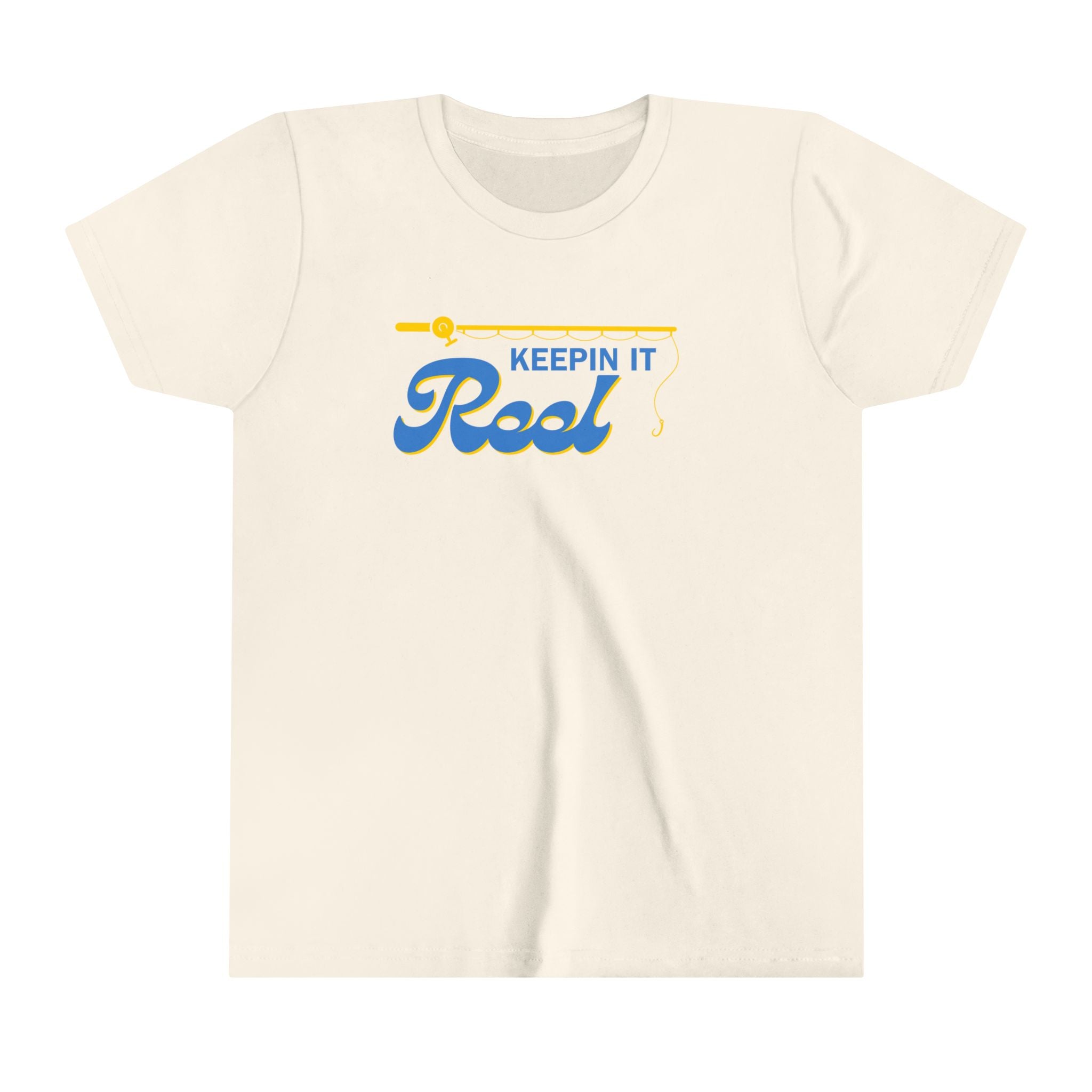 Keepin it Reel Youth Fishing Short Sleeve Tee