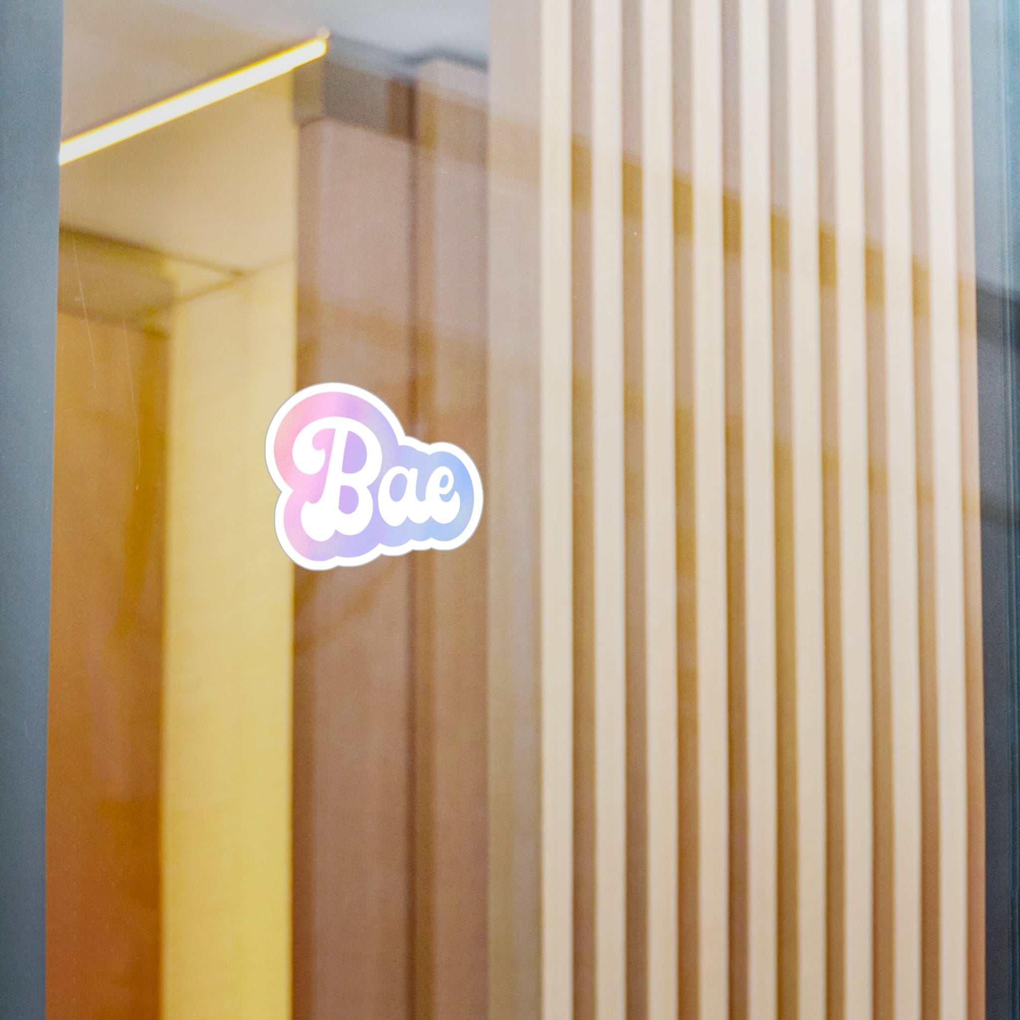 Bae Kiss-Cut Vinyl Decals