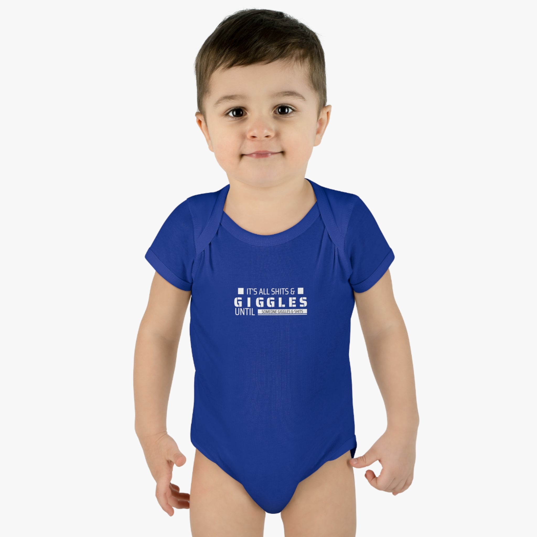 Giggles and.... Infant Baby Rib Bodysuit