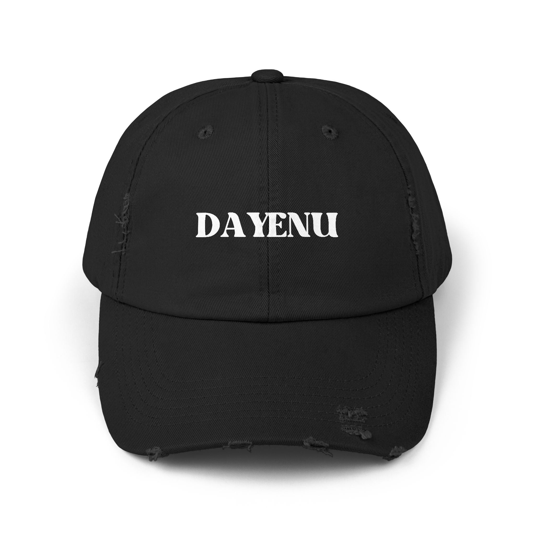 Dayenu Jewish Pride Baseball Hat  Distressed Cap with 'DAYENU' Jewish Gifts