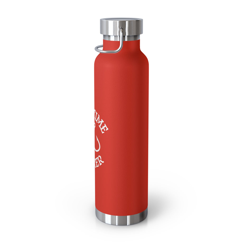 Part Time Hooker Fishing Water Bottle Insulated Bottle, 22oz