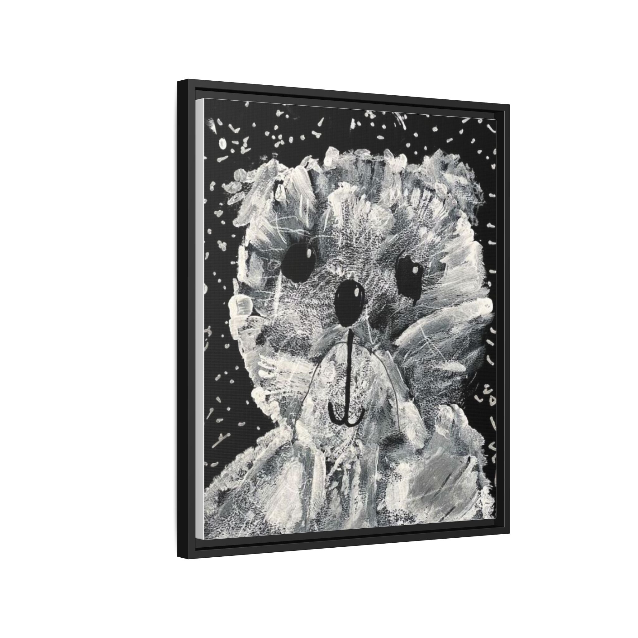 Theodore Roosevelt, Teddy Bear Matte Canvas, Framed Art by Jackson Smith