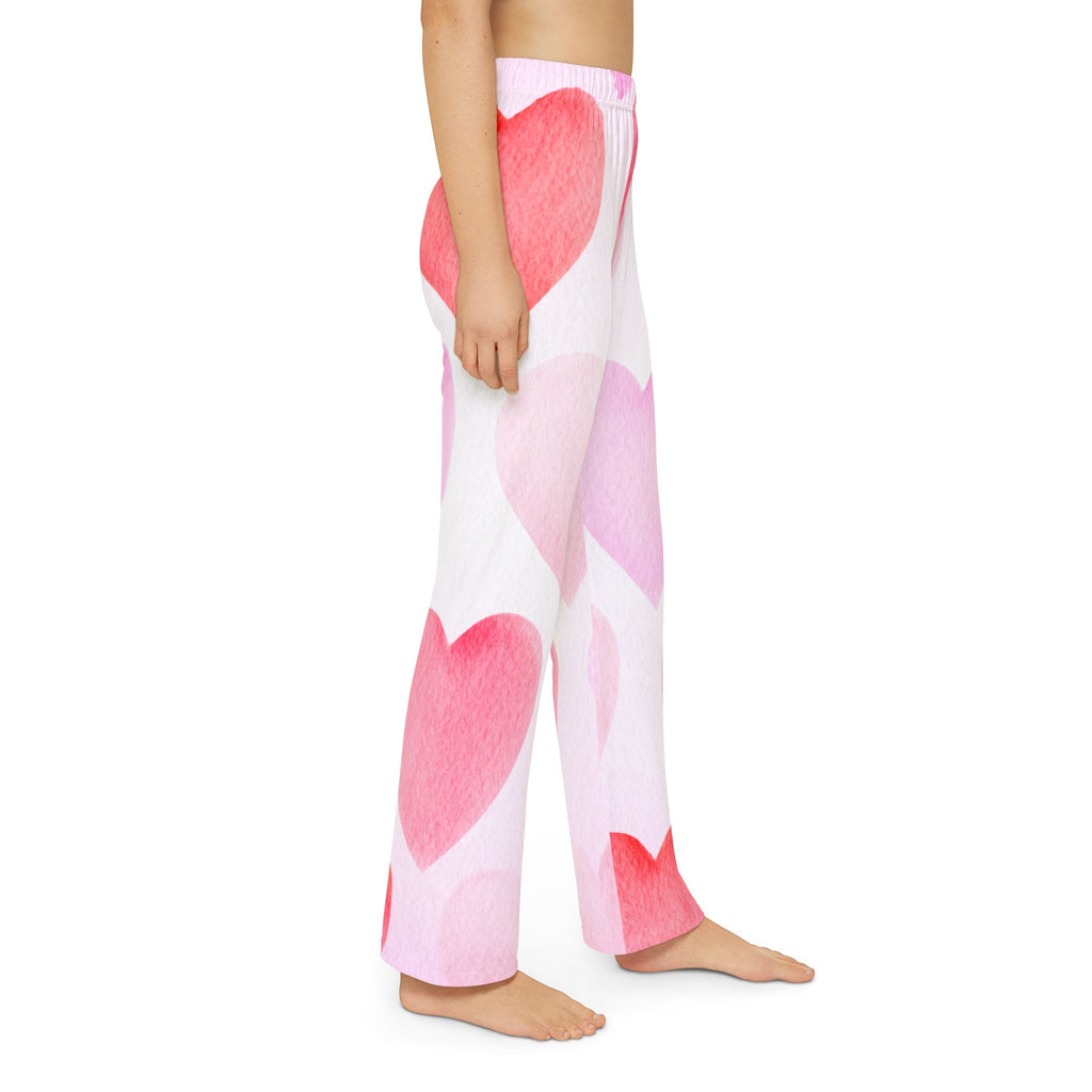 Kids Valentine's Pajama Pant Childrens Valentines Pant Children's Valentine's PJ Pant Valentines Kids Lounge Pants