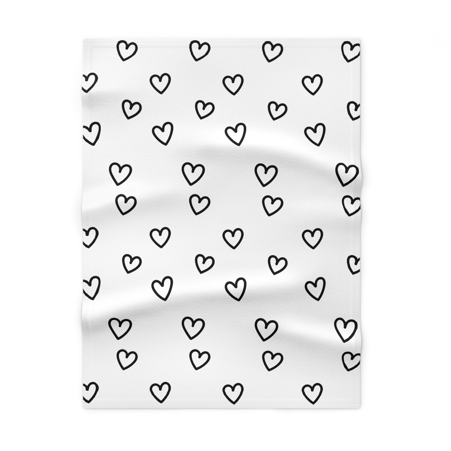 Valentine's Baby Blanket Valentine's Soft Fleece Baby Blanket