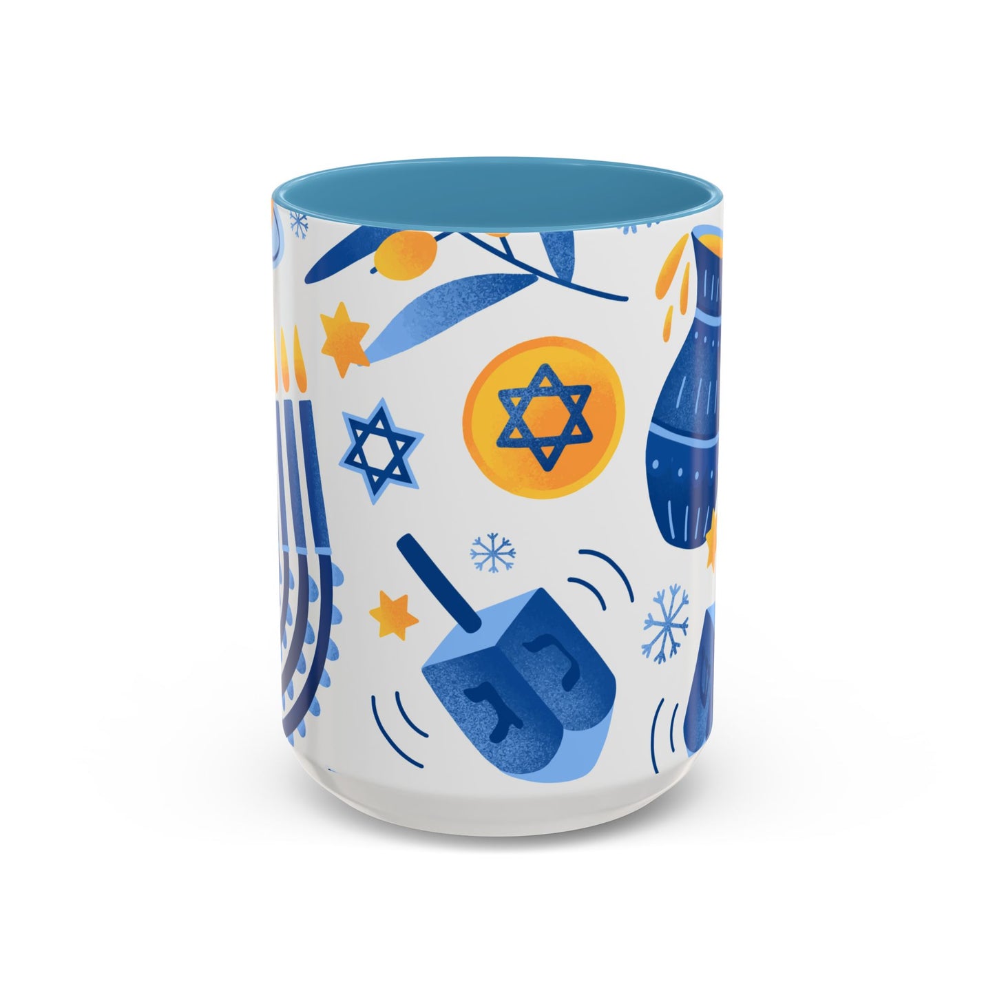 Bubbe's Hanukkah Accent Mug