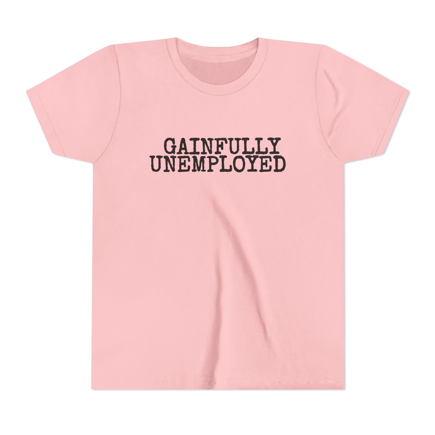 Gainfully Unemployed Youth Tee - Kids Graphic Tee