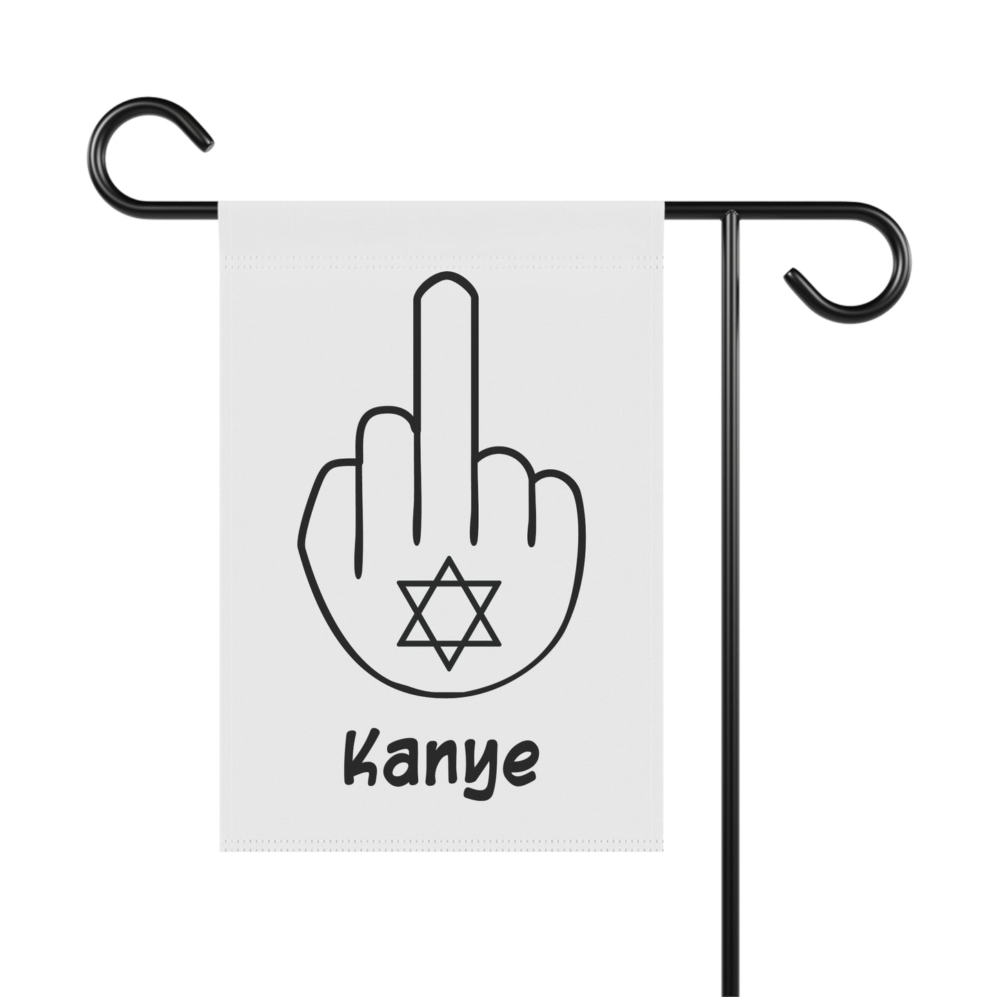 F*ck Kanye Garden Flag Expressive Garden Banner or F*Ck Kanye House Flag