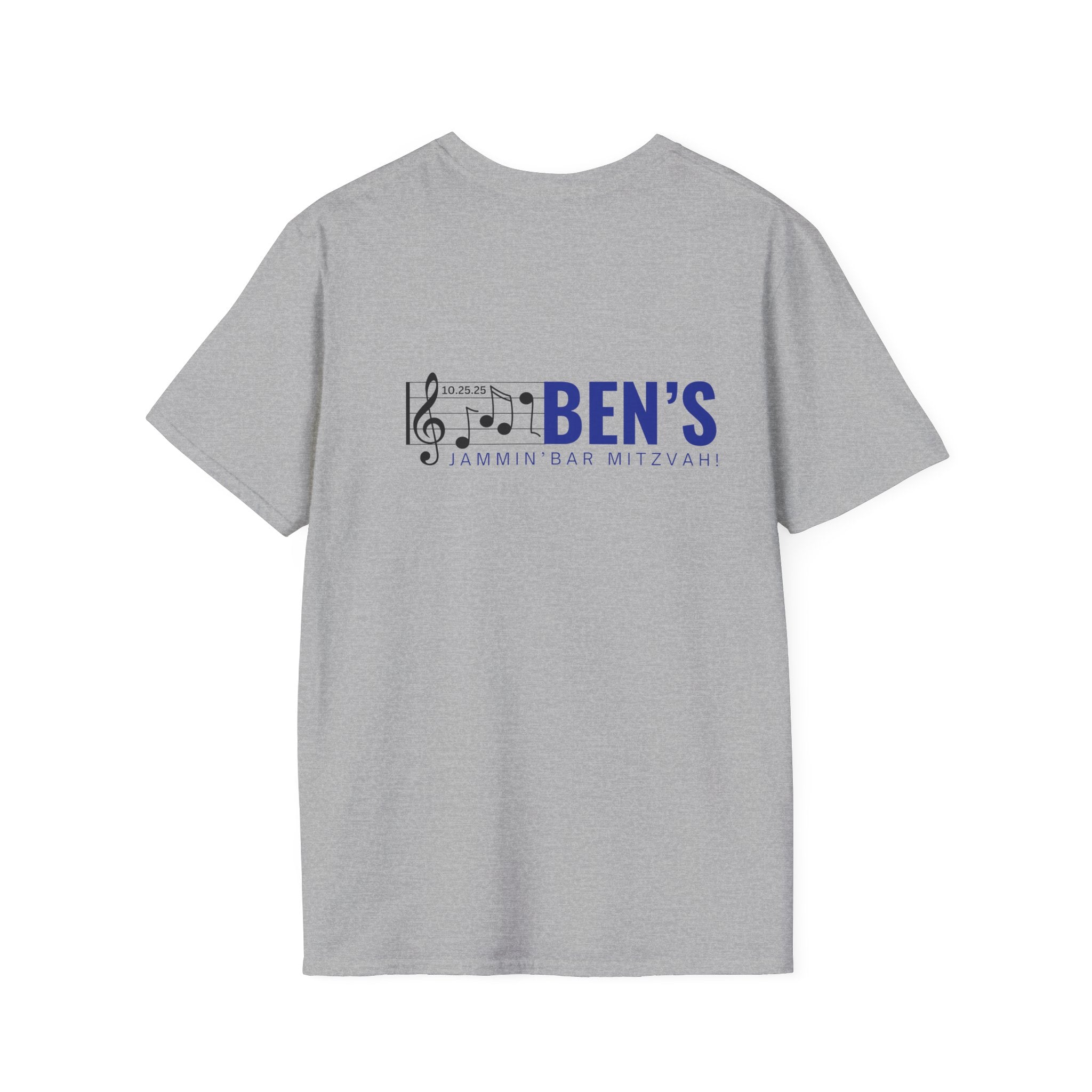 Custom Bar Mitzvah T-Shirt (Ben) Use Your Design or We Can Create One!