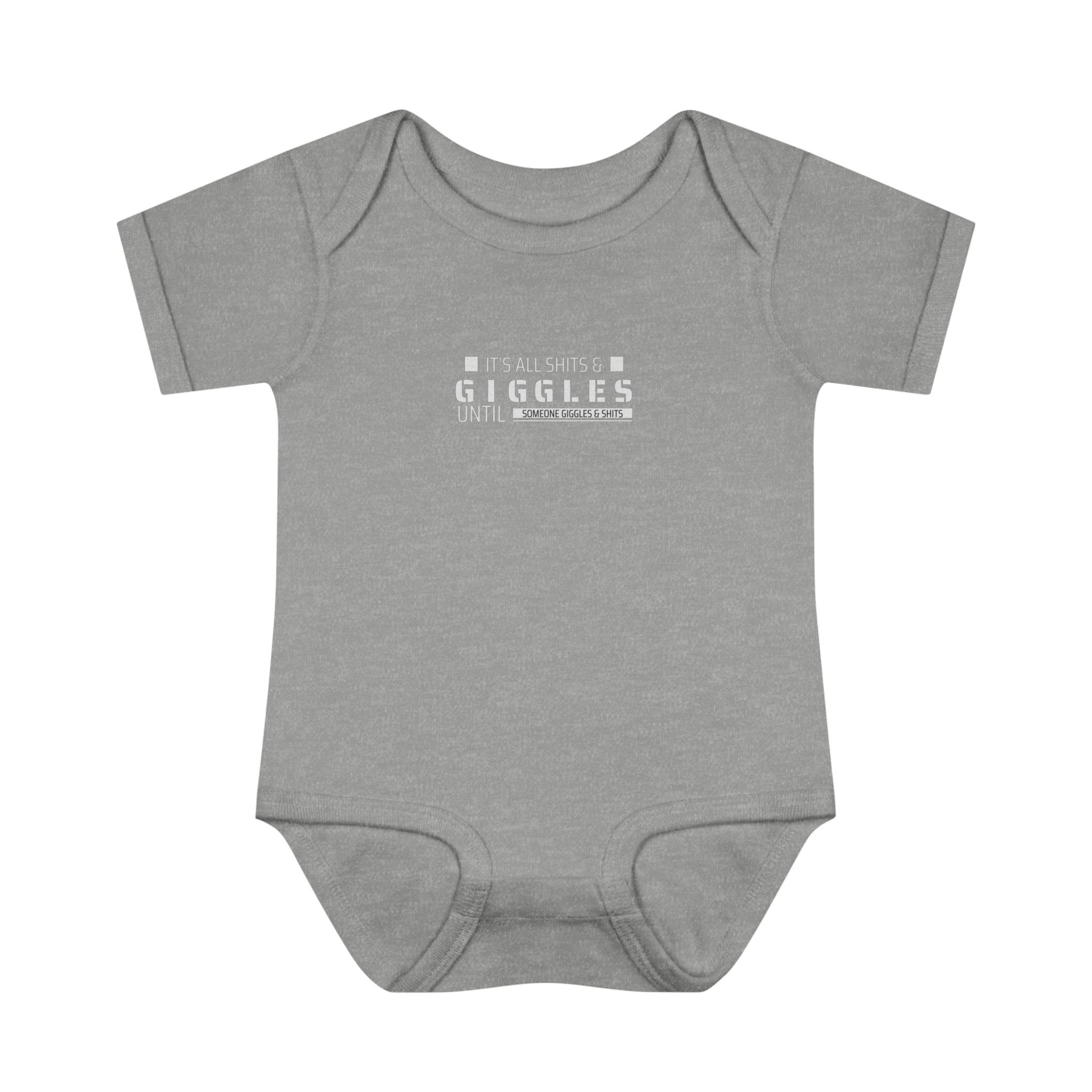 Giggles and.... Infant Baby Rib Bodysuit