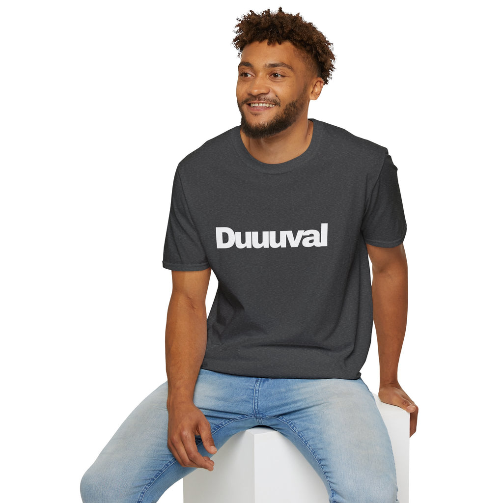 Duuuval Soft Tee with White Lettering Duval Show Your Love of the 904 in the Duuuval T-Shirt