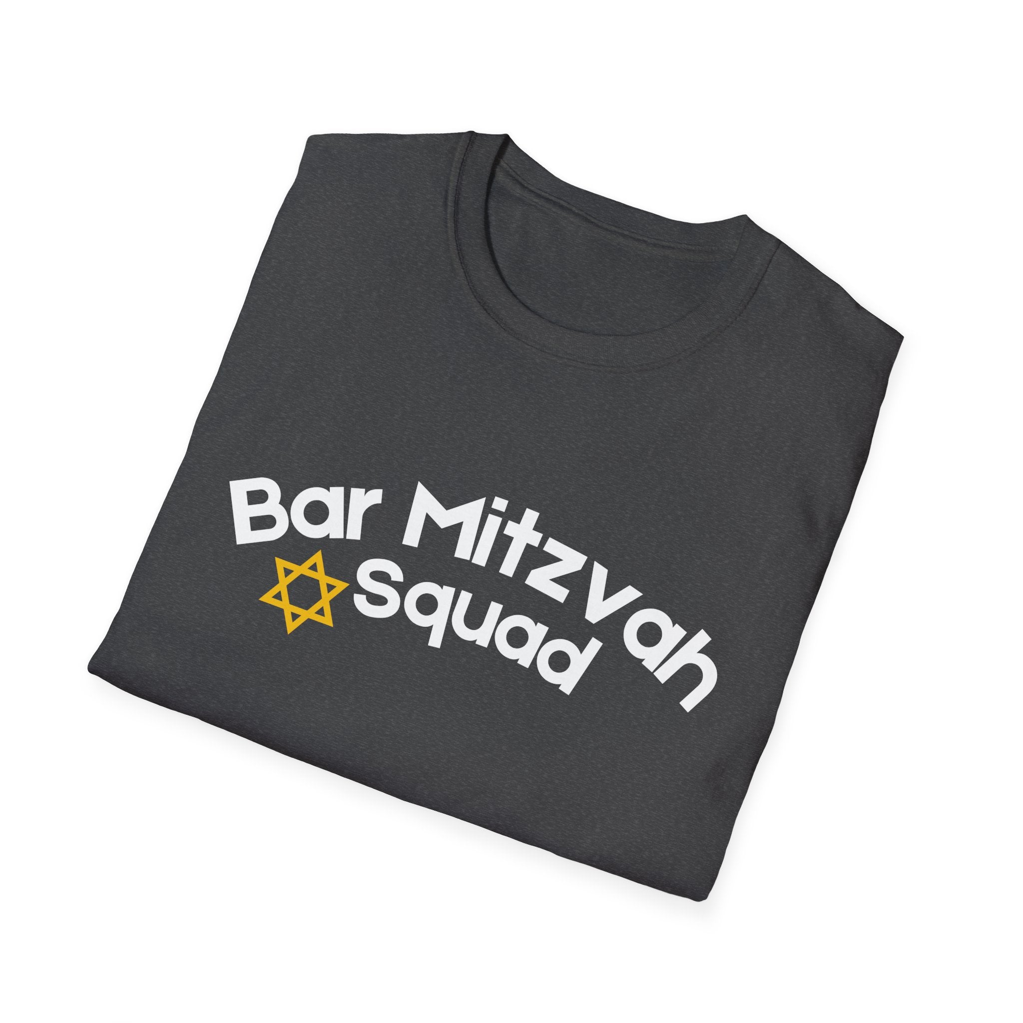 Bar Mitzvah Squad T Shirt Party Favor Bar Mitzvah Squad T-Shirt
