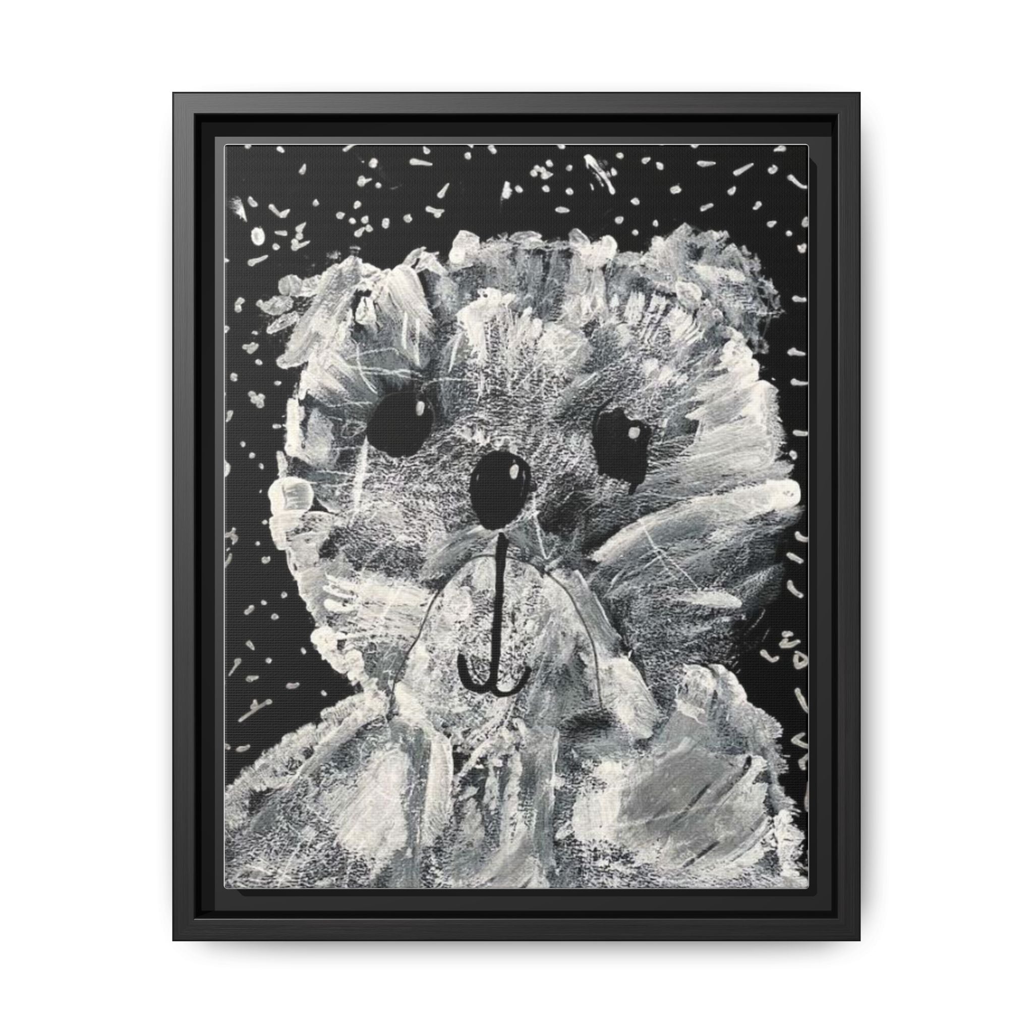 Theodore Roosevelt, Teddy Bear Matte Canvas, Framed Art by Jackson Smith